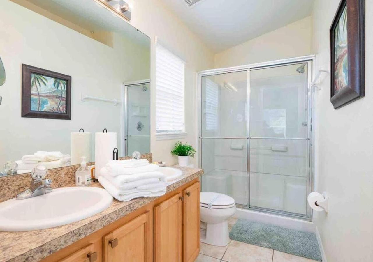 5 Bedroom, 7 Bed , 3 Bathroom Midterm Rental Home With Pool And Game Room, Near Disney Davenport Exterior foto