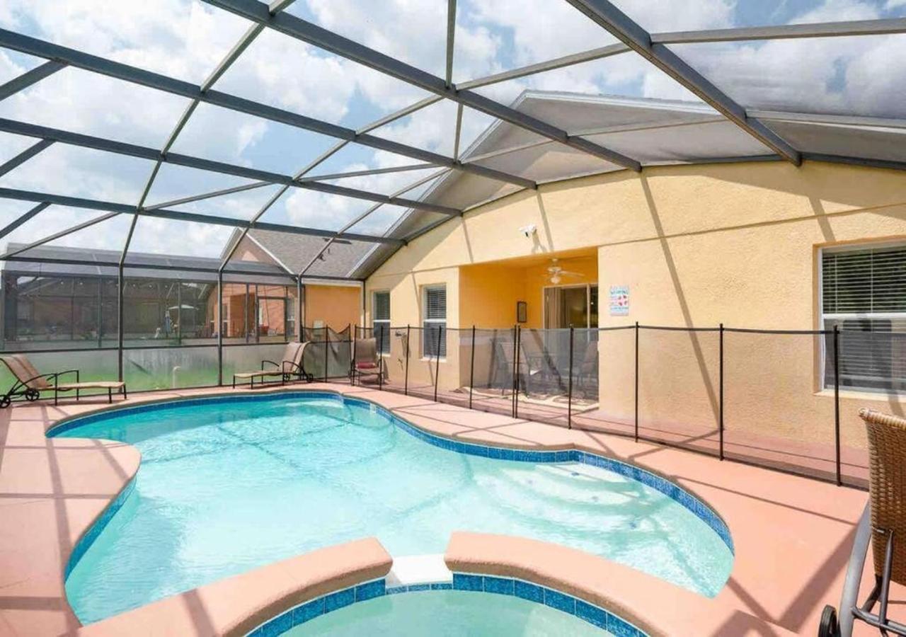 5 Bedroom, 7 Bed , 3 Bathroom Midterm Rental Home With Pool And Game Room, Near Disney Davenport Exterior foto